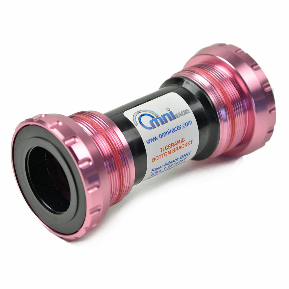 OMNI Racer WORLDS LIGHTEST CERAMIC Shimano Hollowtech Bottom Bracket: INSTALLED