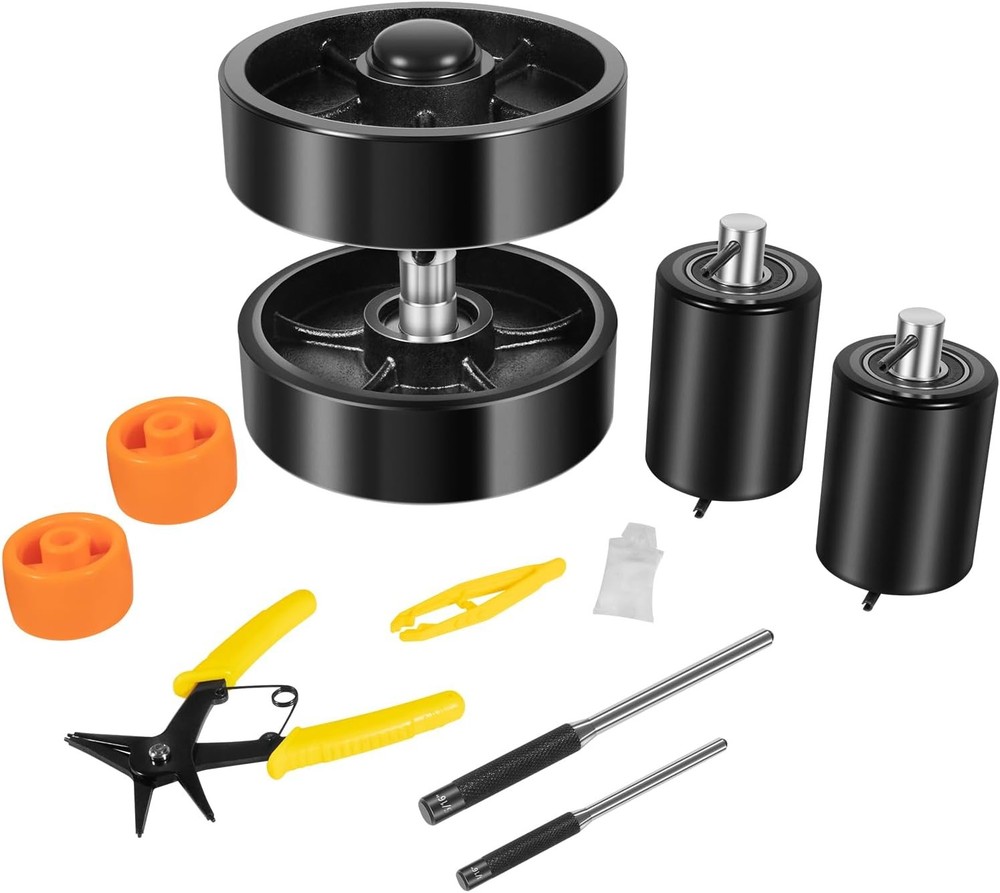 PTH50 Pallet Jack Wheels Full Set Steering Wheels & Front Load Roller For Crown