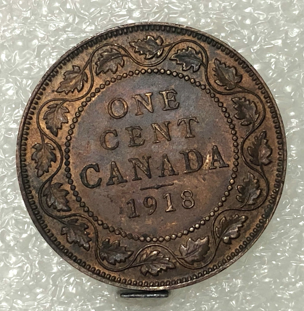 1918 CANADA 1 CENT.