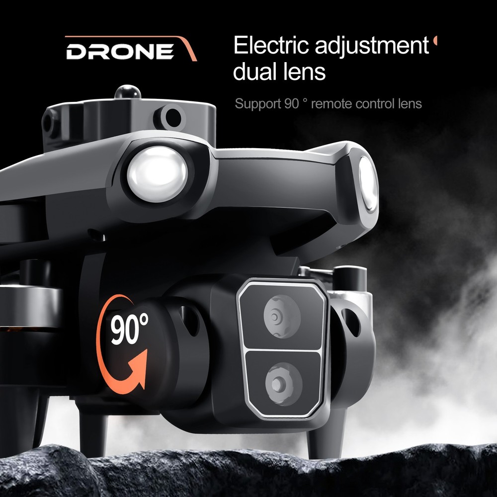 S119 Drone Brushless Foldable Obstacle Avoidance Drone FPV With 2 Battery | NE