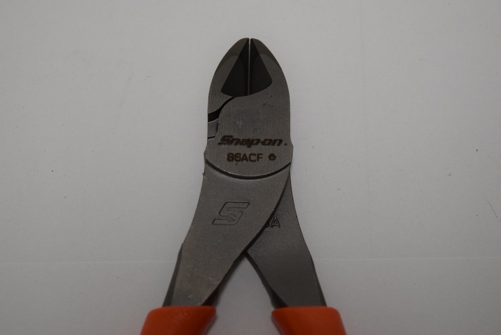 Snap-On 86ACF 6" Vector Edge Diagonal Cutter (Red and Orange)