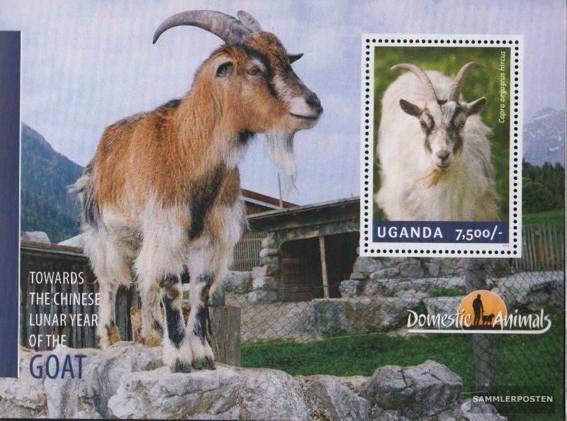 uganda Block466 MNH 2014 Ziege