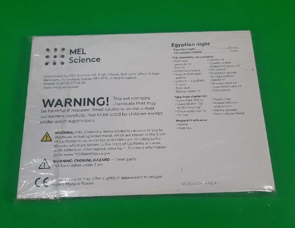 Mel Chemistry Egyptian Night Mel Science 12+