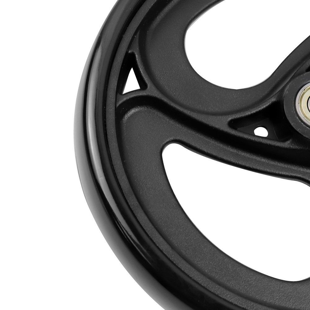 Wealrit 2 Pcs Solid 8 Inch Replacement Wheels for Wheelchairs, Walker, Drive ...