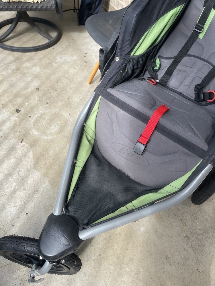 bob revolution stroller Single Green Gray