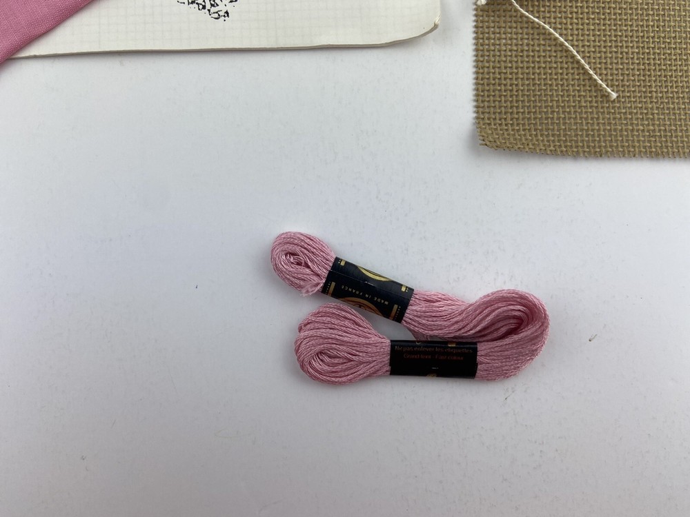 Lace On Canvas Chatelaine By Peni Harmon Canvas Pattern With Supplies - Started