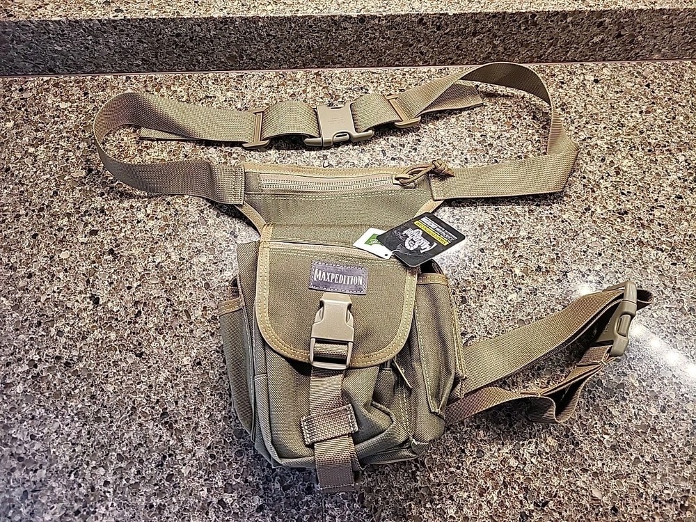 Maxpedition Thermite Versipack Bag Khaki Nylon Construction 401k Multi-Function