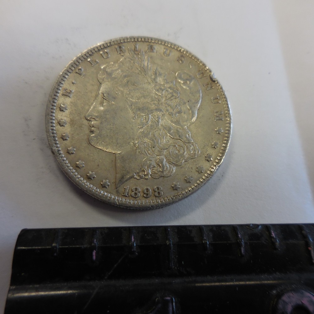 1898 Morgan Silver Dollar Us Coin