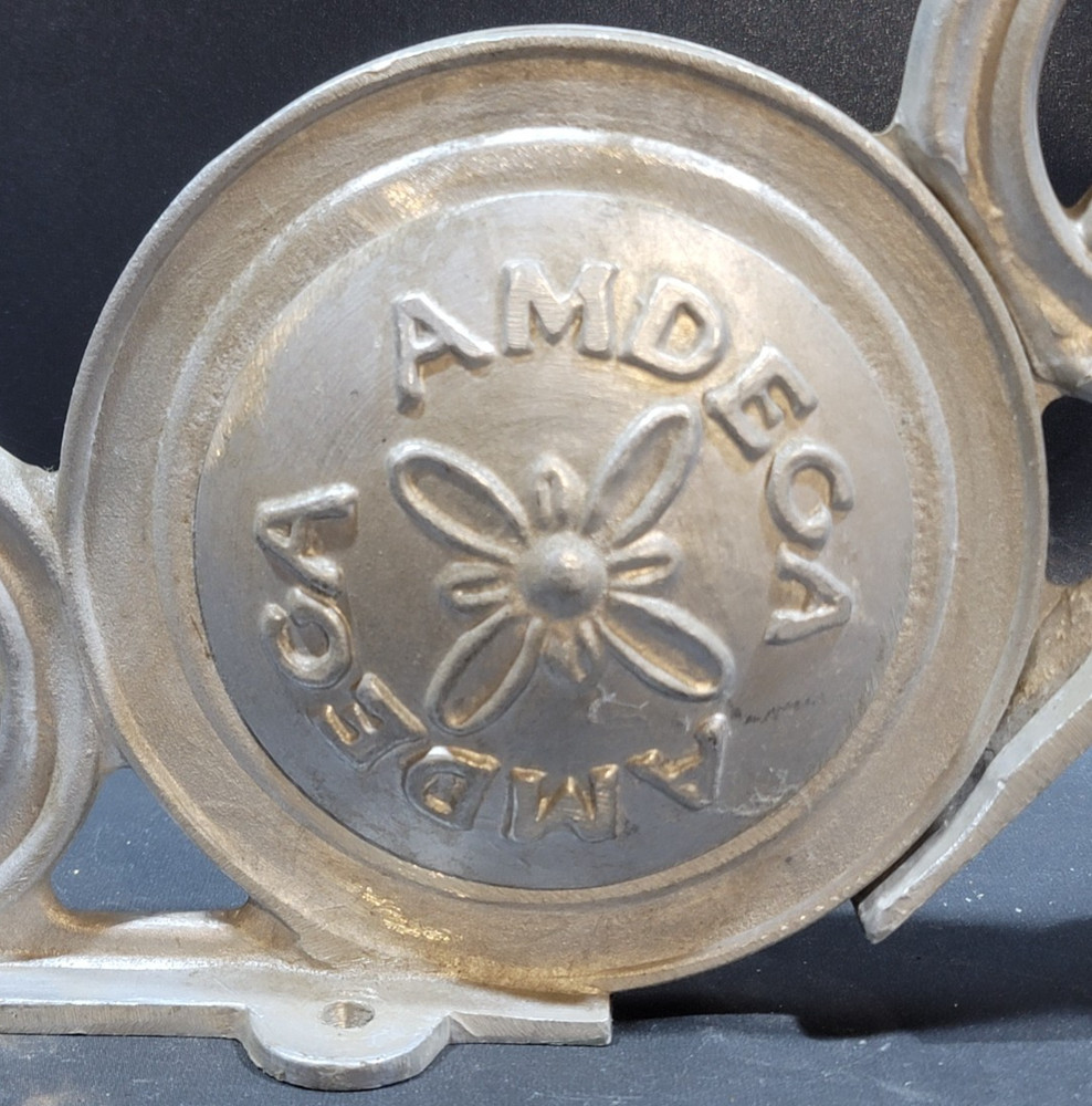 Amdega Cast Iron Silver Brackets