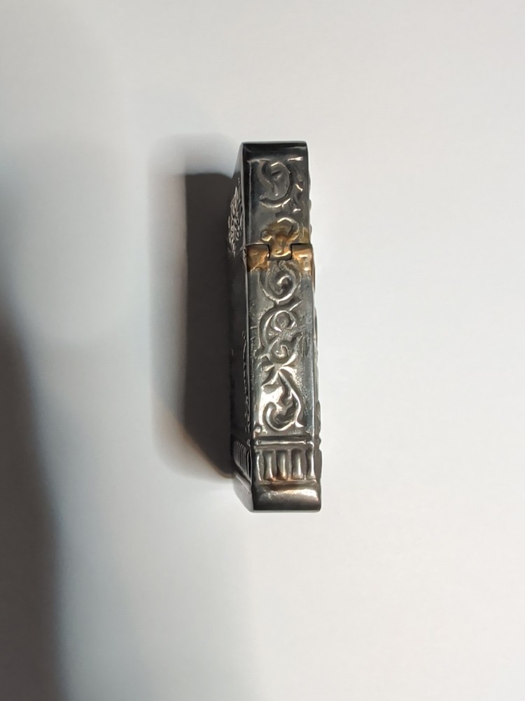Anheuser-Busch Eagle Silver Match Safe with Original Box With Certificate. No 56