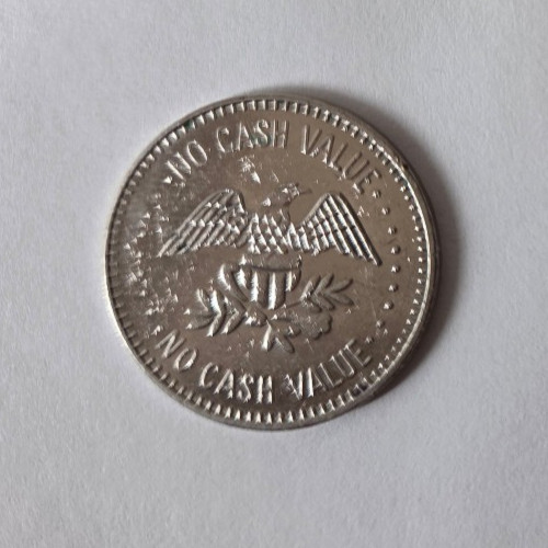 Silver Dollar Arcade Sisters, OR Game Token 24mm