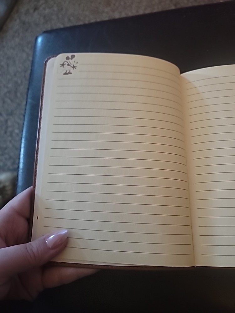 Mickey journal - Hallmark - Faux Leather