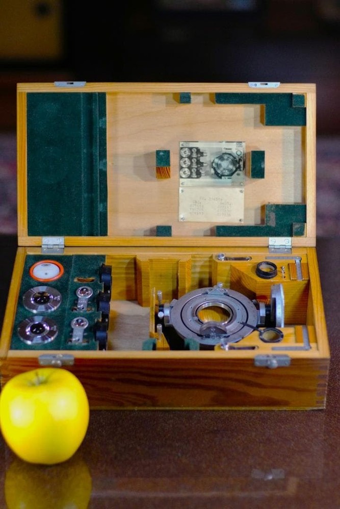 Carl Zeiss Universal Rotating Stage 4 Axis Polarizing Microscope