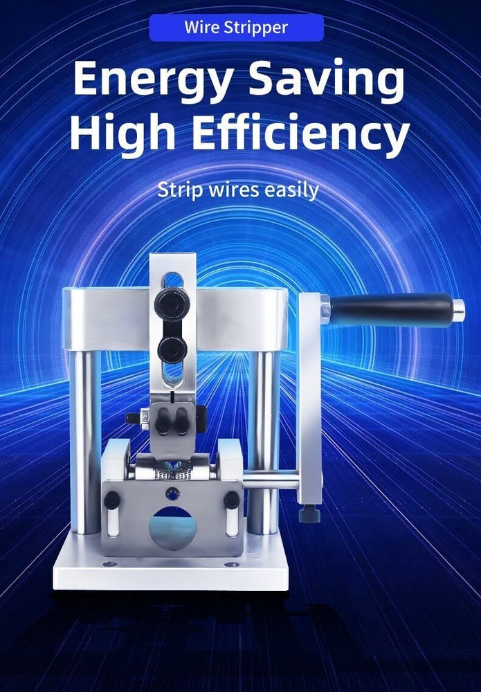 Wire Puller Peeling Automatic Hand Crank Cable Stripper Recycling Tool Diy