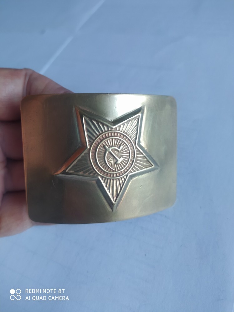 USSR army buckle. Original. Never used.