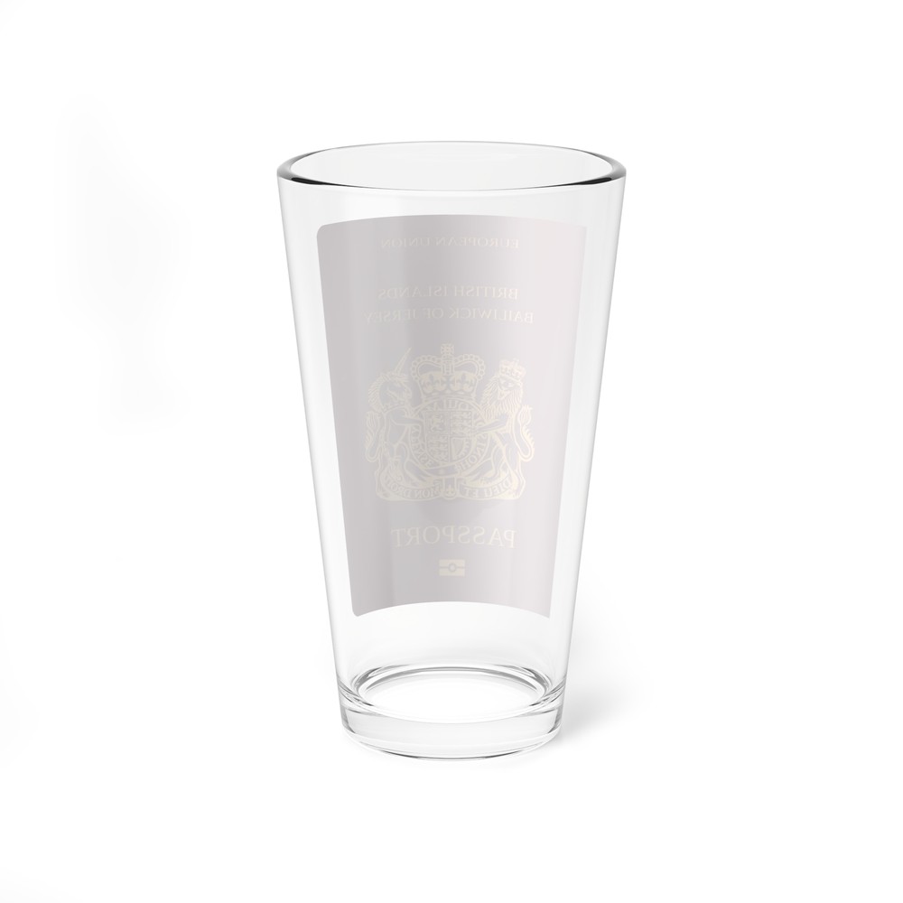 Jersey Passport - Pint Glass 16oz