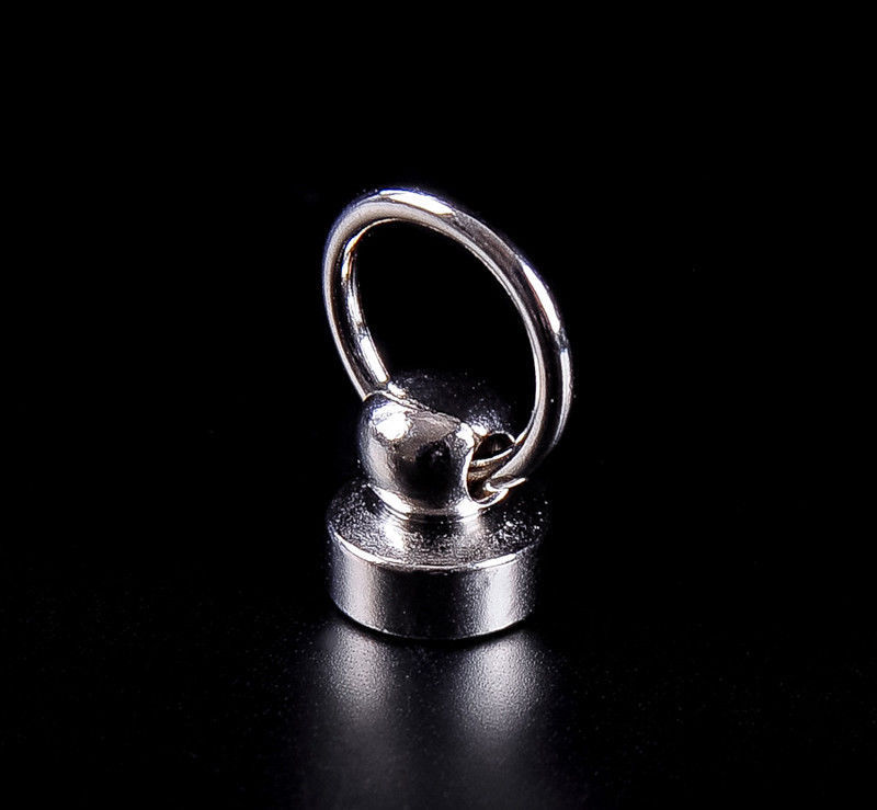 5pcs Silver CONNECTOR JOINT Medium Purse Wallet Chain Rope Key Safety Hardware