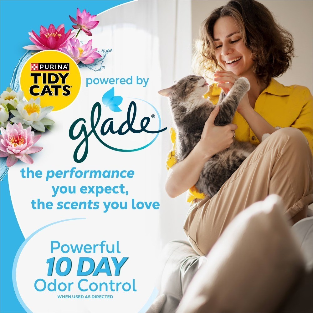 Clumping Multi-Cat Litter with Odor Control and Fresh Glade Scent