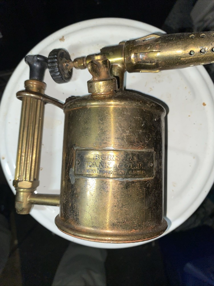 vintage Max Sievert brass blow torch