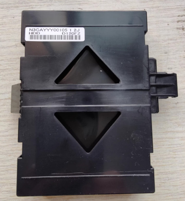 1pcs Panasonic CF-D1 computer hard drive enclosure, with one hard drive