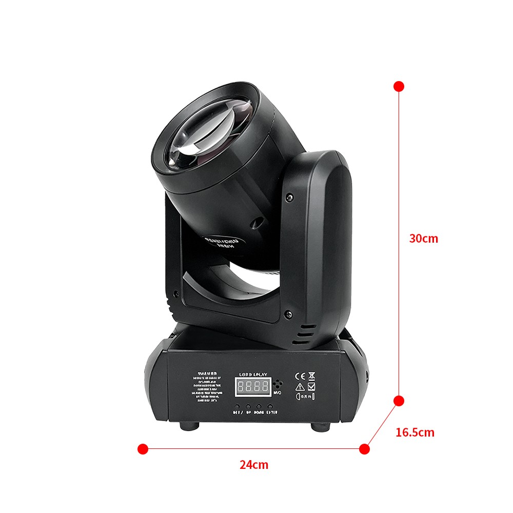 4pcs 200W LED Moving Head Beam Light DMX512 DJ Disco Stage Effect Lighting