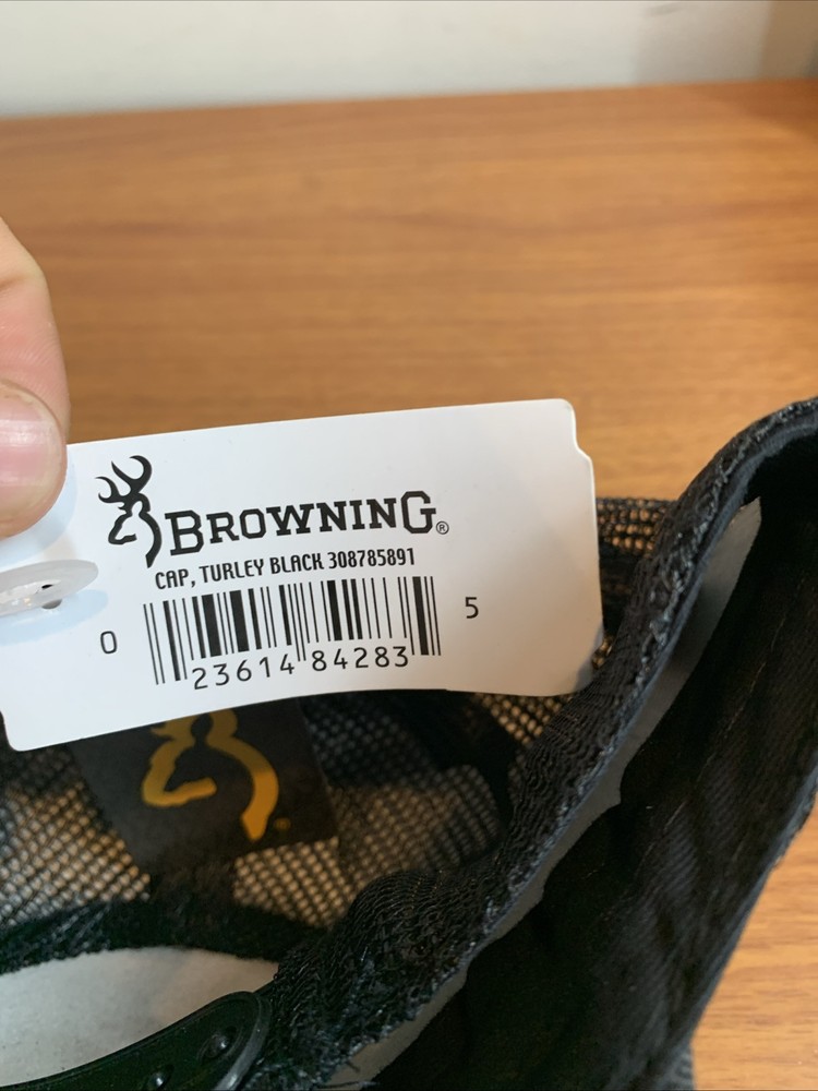 BROWNING Turley Black Cap Hat