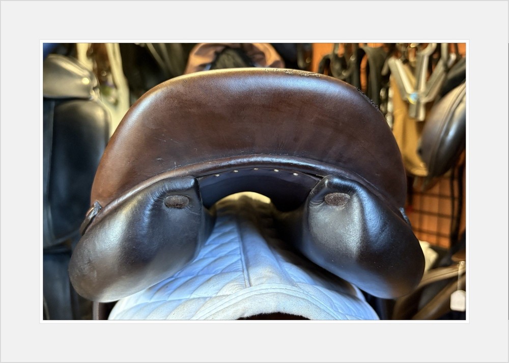 Voltaire Essential jump Saddle. 17.5” Interchangeable