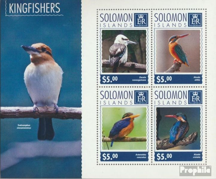 Salomoninseln 2912-2915 Sheetlet (complete issue) unmounted mint / never hinged