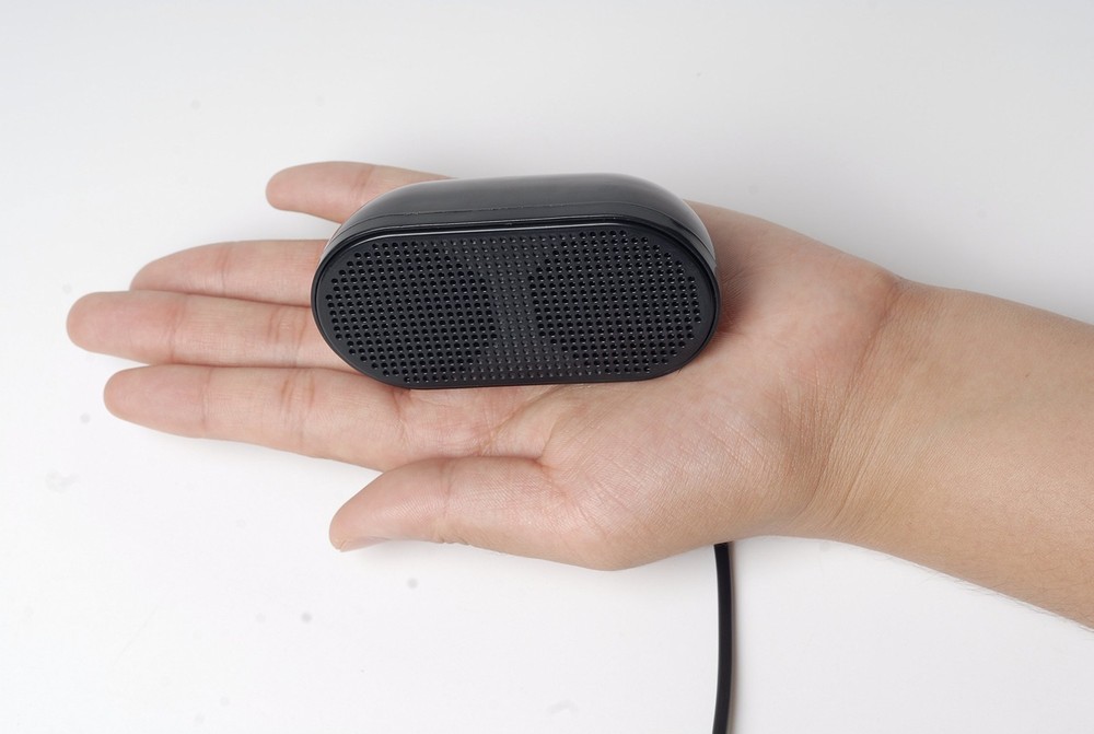 HONKYOB USB Mini Speaker Computer Powered Stereo H002, Black