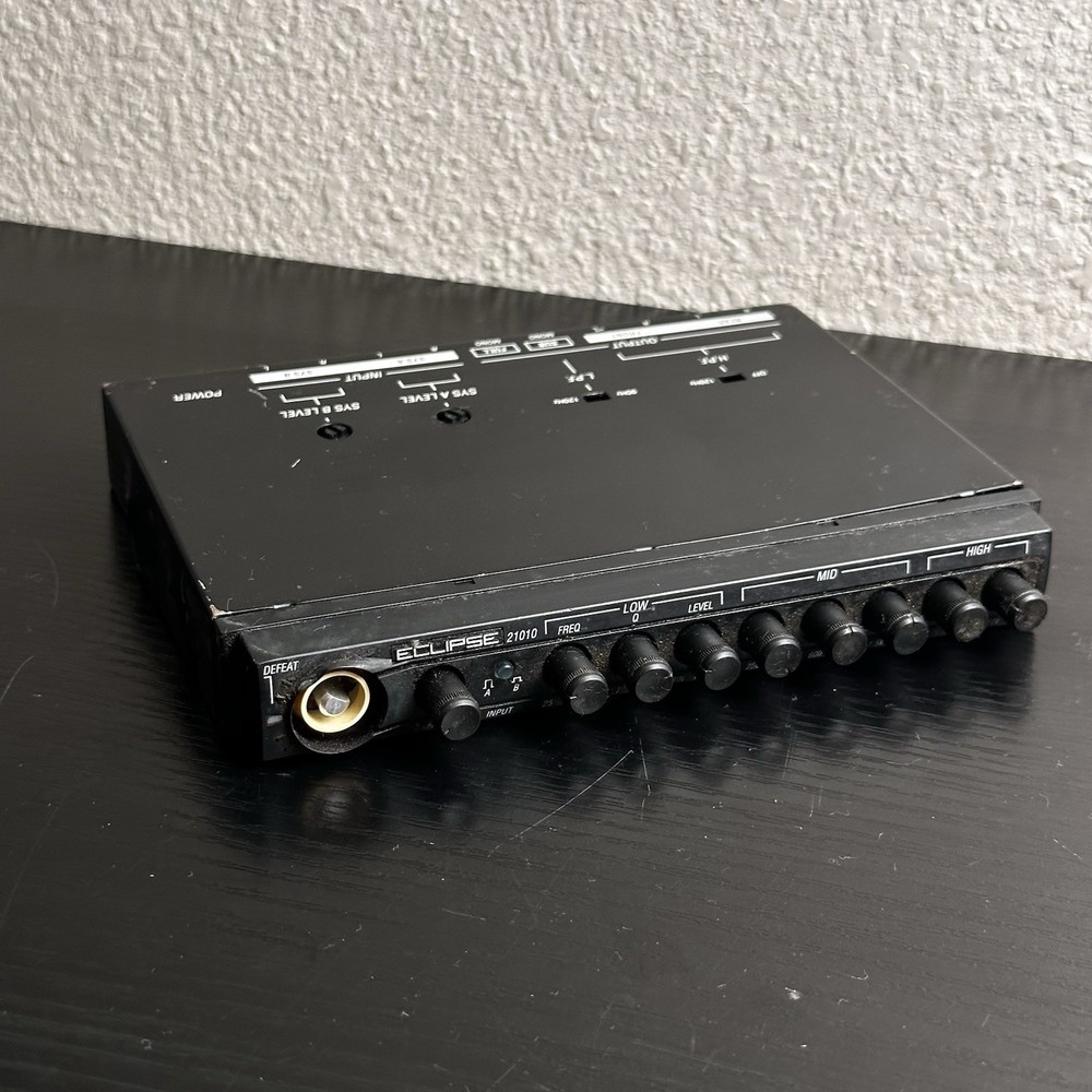 Eclipse Fujitsu Ten 21010 Band EQ Equalizer Vintage