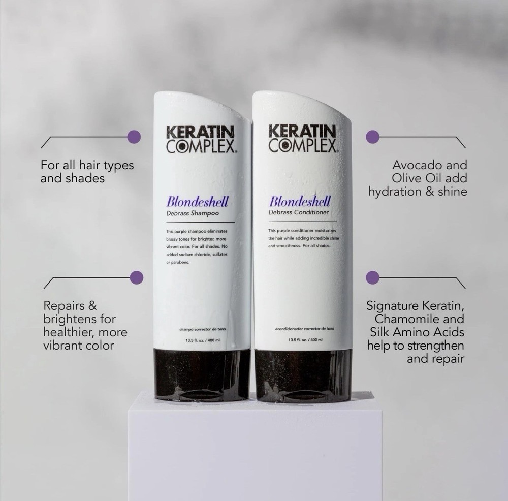 Keratin Complex Blondeshell Debrass Shampoo (33.8 oz.)