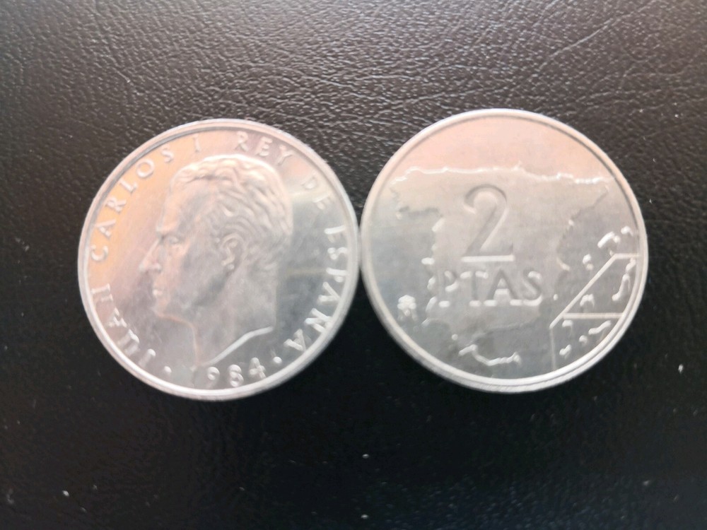 Spain 2 Pesetas 1984 Uncirculated UNC