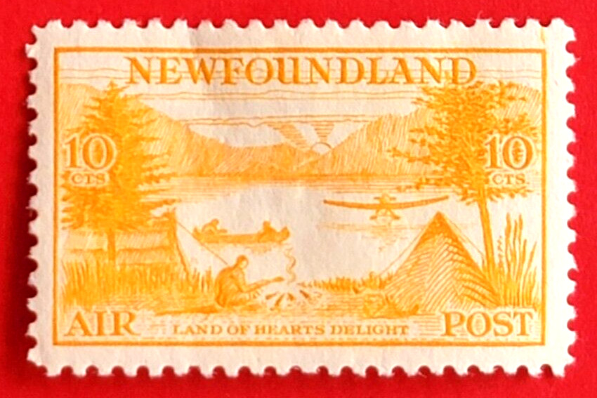 Canada Newfoundland C14 Air Mail Stamp - Labrador Issue MH