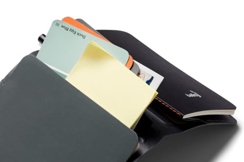 Bellroy Notebook Cover (leather folio for notebook) - Everglade