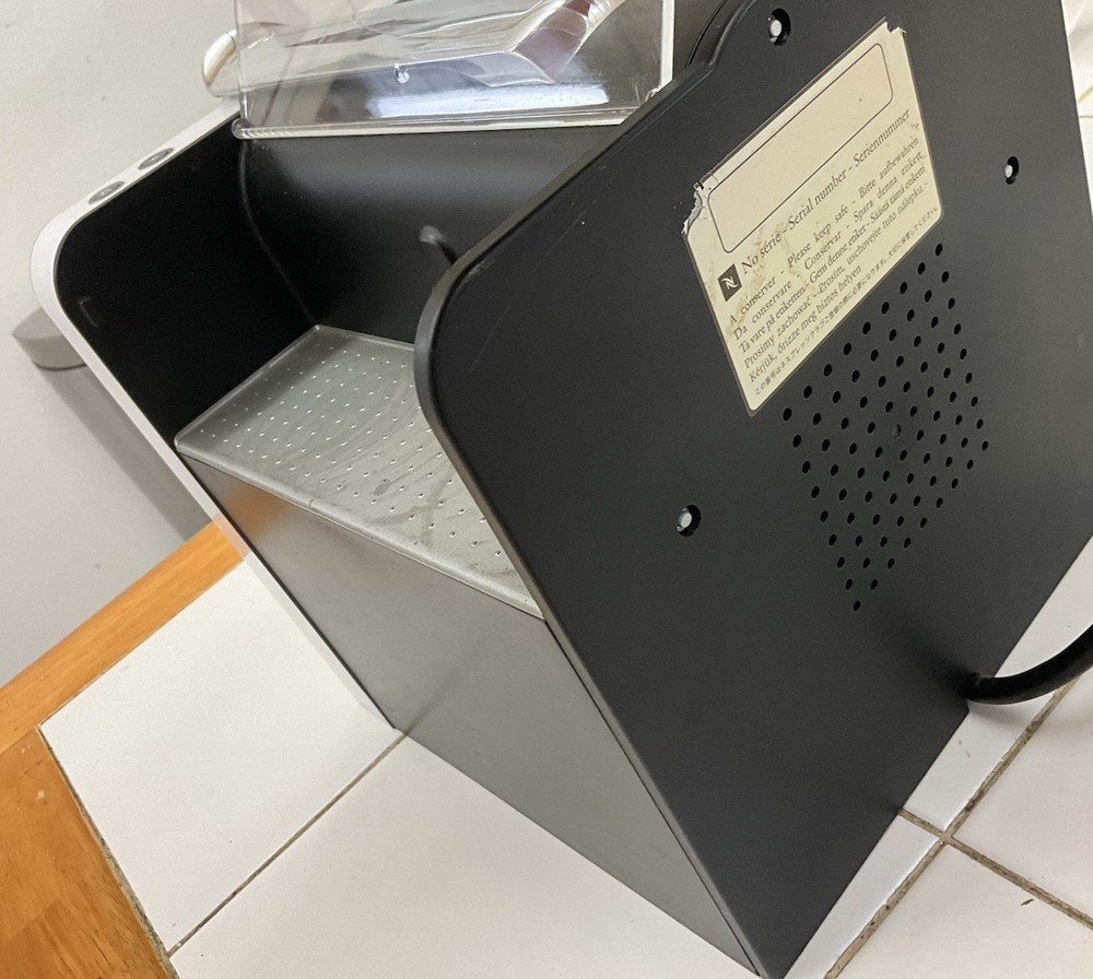 Nespresso Le Cube Automatic Espresso Pod Machine C180 Works But Has Issues Read