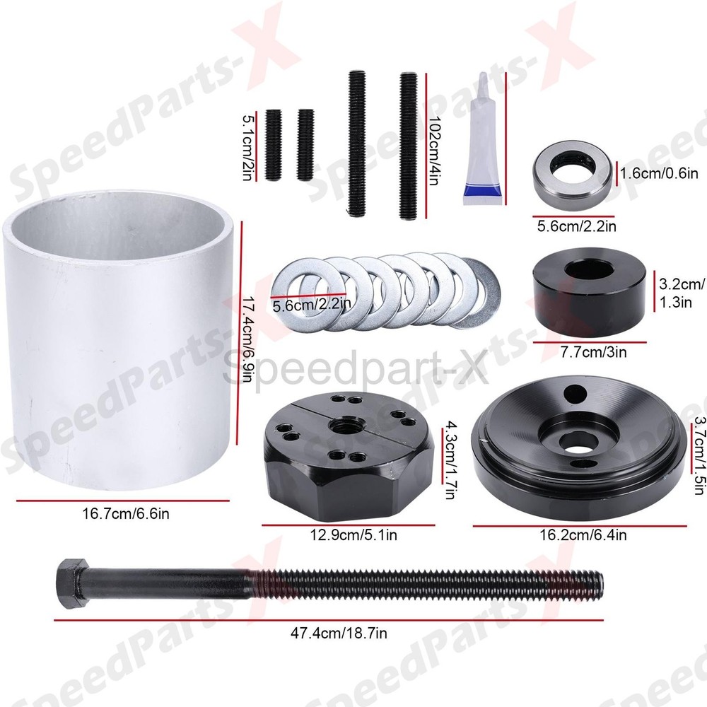 Fits Hendrickson Turner Intraax Wide Bushing Bushing Installation Tool S21307