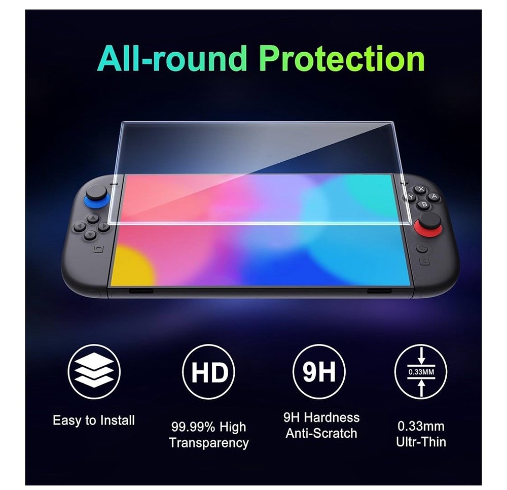 Startrc Games 2 pack Screen Protector Nintendo Switch 2