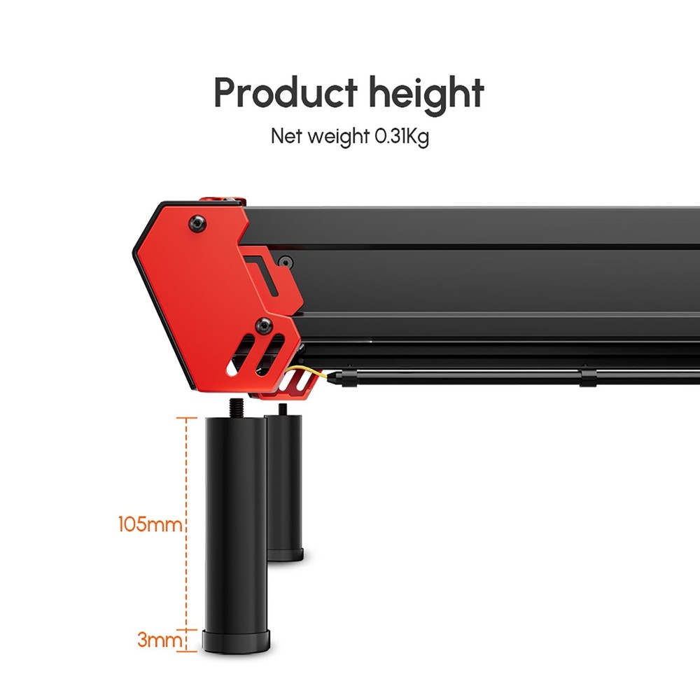 Algolaser 4pcs 100mm (4") Laser Engraver Riser for Alpha/Delta/DIY KIT