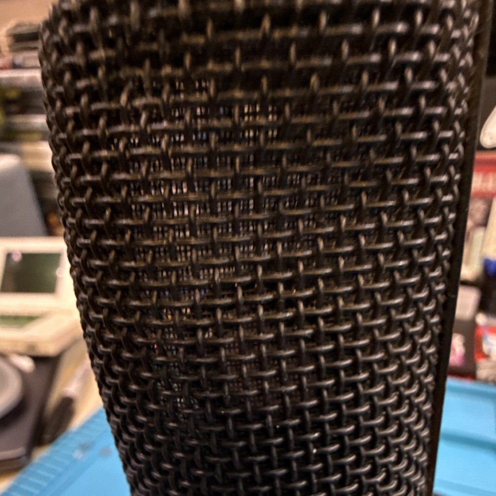 FIFINE USB Microphone Freestanding Volume Control Blue Black