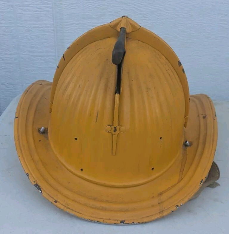 Cairns And Bros Metal Fire Helmet