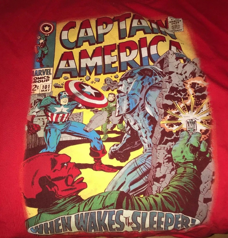 Marvel Comics Captain America When Wakes The Sleeper