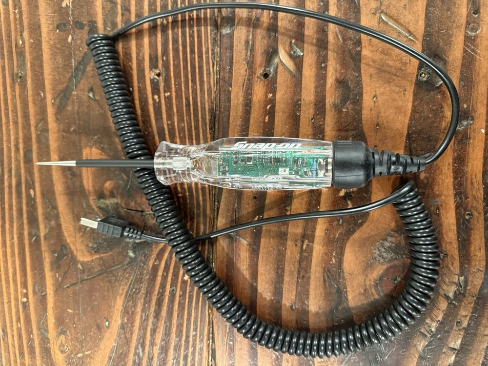 Snap On Tools Eect402usb 12v Digital Display Circuit Tester W/ USB Plug Nice!!!