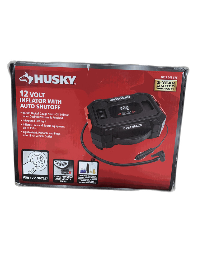 Husky 12-Volt Inflator