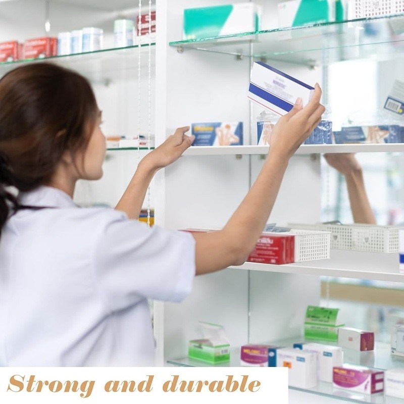 Medicine Cabinet Replacement Shelves Easy Installation Multi-Use Storage