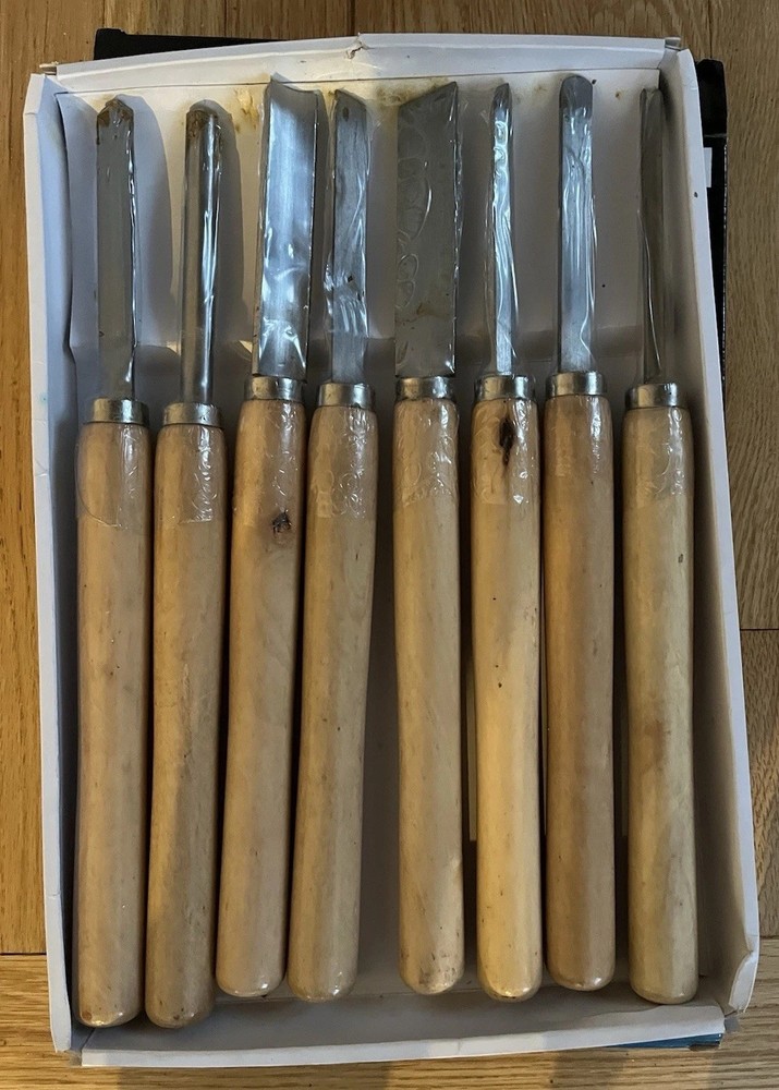 Lathe Chisel Set High Grade Quality Professional Quality 8 Pieces New