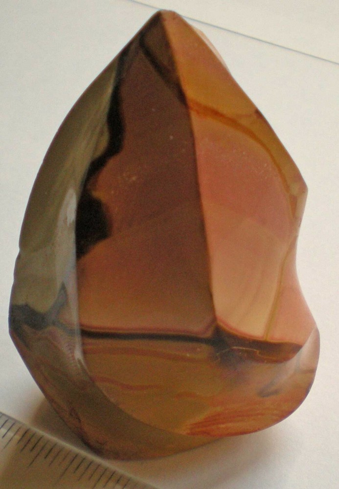 Polychrome Jasper Standing Stone Flame - Madagascar sc959