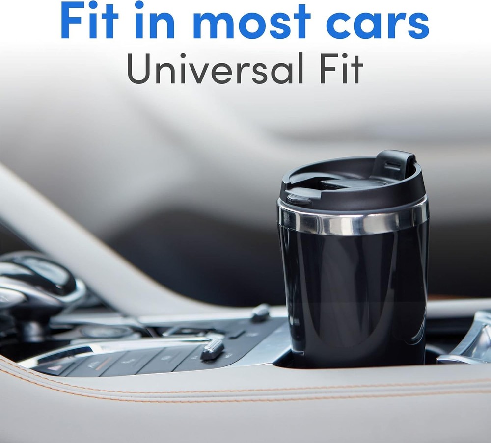 Personal Single-Serve Coffe Includes 14Oz.Coffee Grounds, Reusable Filter, Black