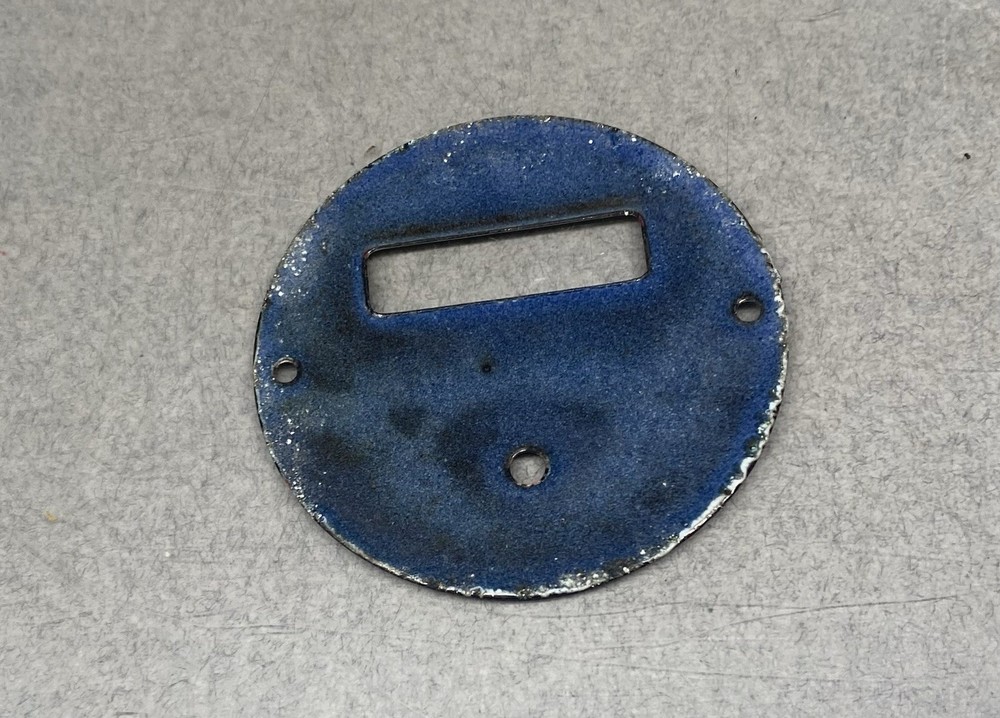 Vintage Badger Water Meter Face Plate Part Steampunk Repurpose