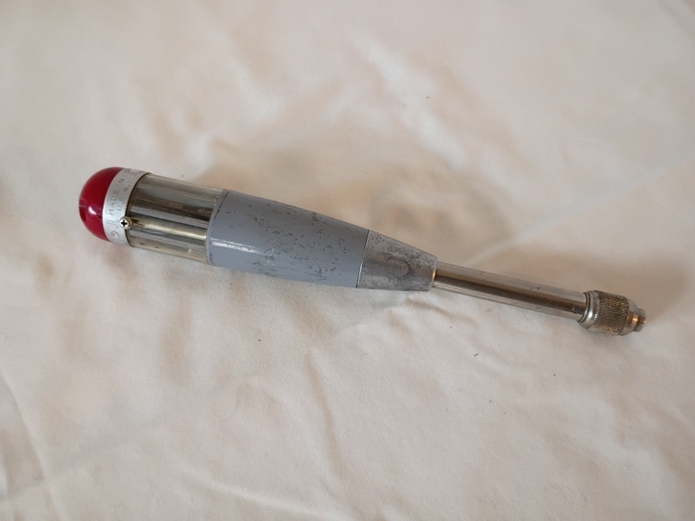 Vintage Craftsman Push Drill with 8 Bits EUC