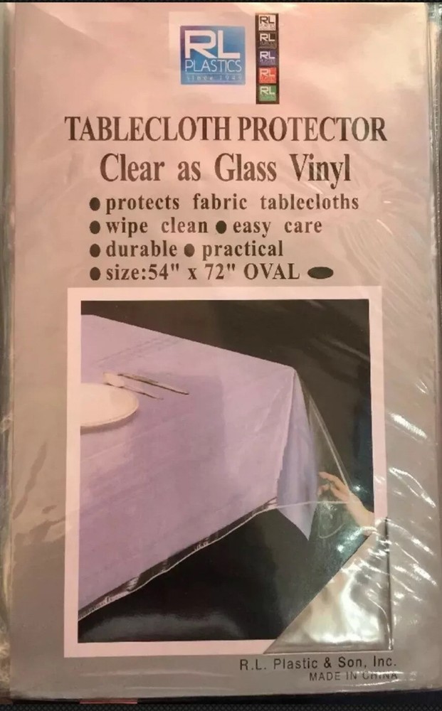 Clear THICK Vinyl Plastic Table Protector - ( VARIOUS SIZES)